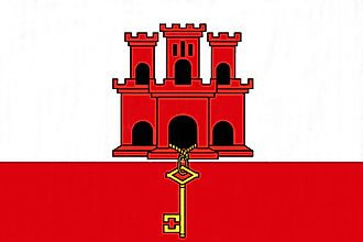 Bandera de Gibraltar