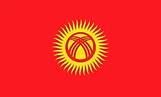 Flag of Kyrgyzstan