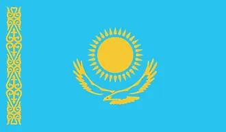 Flag of Kazakhstan