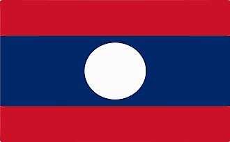 Flag of Lao People's Democratic Republic