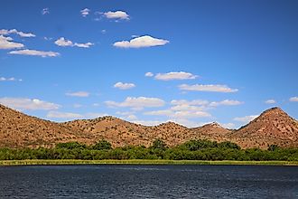 Scenic View Of Patagonia Lake