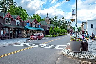 Main Street in Lake Placid, New York. Image credit: Karlsson Photo / Shutterstock.com.