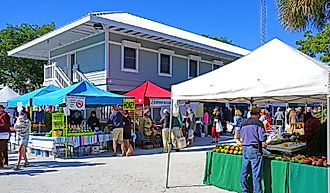 View of the Sanibel Island Farmers Market, via EQRoy / Shutterstock.com