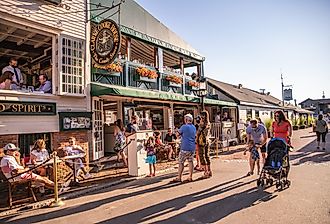 Street scene from the town of Newport, Rhode Island Image credit Little Vignettes Photo via Shutterstock