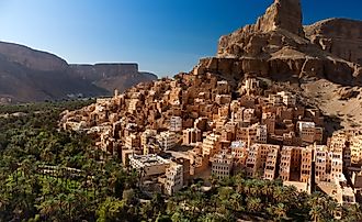 The town of Budha in Yemen