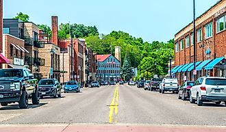 Downtown Stillwater, Minnesota.