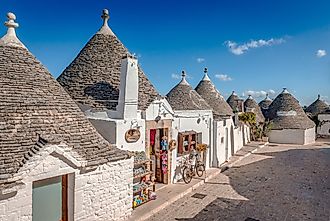The trulli of Alberobello have been designated as a UNESCO World Heritage Site since 1996.