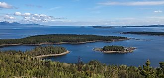 Kandalaska Bay in the White Sea.
