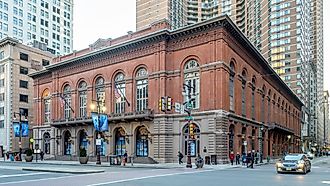 Academy of Music, Philadelphia. Image credit: ajay_suresh, CC BY 2.0 <https://creativecommons.org/licenses/by/2.0>, via Wikimedia Commons