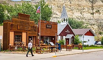 Main Street in Medora, North Dakota. Image credit Photo Spirit via Shutterstock