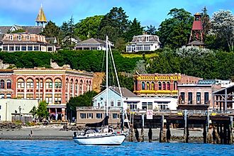 The historical city of Port Townsend, Washington.