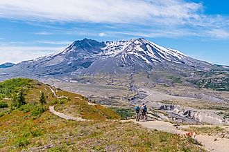 Mount St Helens National Park, Washington.