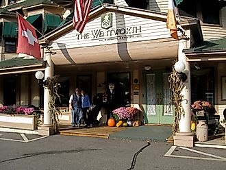 The Wentworth hotel in Jackson, New Hampshire.