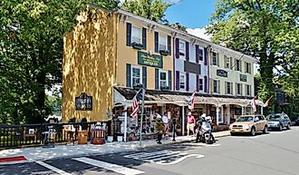 the charming historic town of Lambertville, located on the Delaware River.
