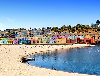 Residential neighborhood, Capitola Venetian, California. Image credit Lux Blue via Shutterstock