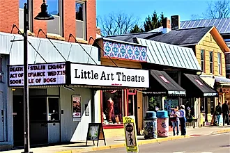 The Little Art Theater in Yellow Springs, Ohio. 