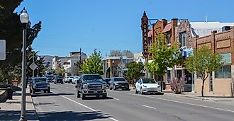 Street view of Alpine, Texas