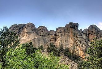 Mount Rushmore is part of the Black Hills Range, one of the oldest mountain ranges in the world. Image credit: www.goodfreephotos.com