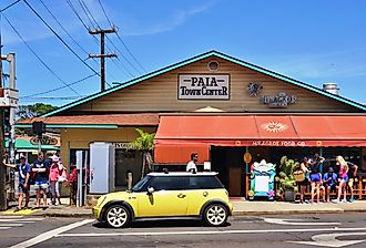 Downtown Paia, Hawaii. Image credit EQRoy via Shutterstock