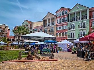 European Village Farmers Market Palm Coast, Florida via Donna Derrick / iStock.com