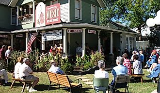 Folk Music Capital of the World, Mountain View, Arkansas.