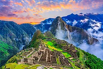 The ancient city of Machu Picchu was once part of the formidable Inca Empire.