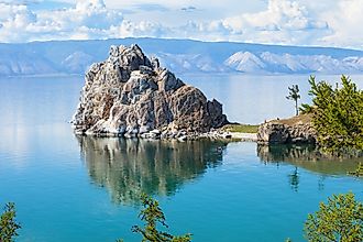 Baikal Lake in the summer.