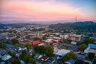 Aerial View of Sevierville, Tennessee