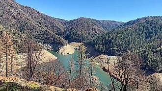 Berry Creek Bar at Lake Oroville, Ca