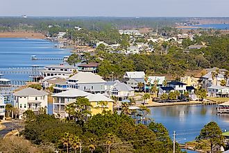 A view of Gulf Shores, Alabama.