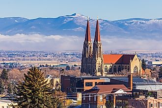 Cathedral of St. Helena in Helena, Montana.