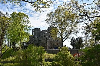 Gillette Castle State Park in East Haddam, Connecticut