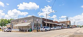 Palestine, Texas, USA. Editorial credit: Roberto Galan / Shutterstock.com