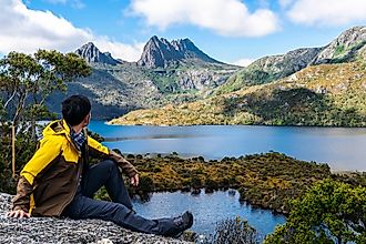 Cradle Mountain in Tasmania.