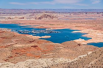 Severe Drought at Lake Powell 