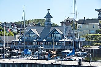 The marina in Newport, Vermont. Erika J Mitchell / Shutterstock.com