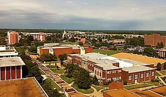 Aerial view of Murray, Kentucky. Image credit: wkms via Flickr.com.