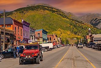 The main street of Silverton, Colorado. Image credit Bob Pool via Shutterstock