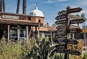 San Juan Capistrano, California and its famous Los Rios Street, a street full of history, artistic shops and cozy cafes. Image credit thea ronski via shutterstock