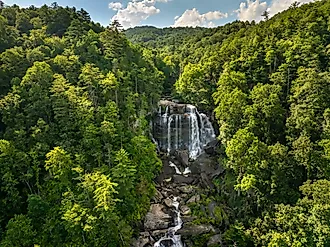 Whitewater Falls, North Carolina. 