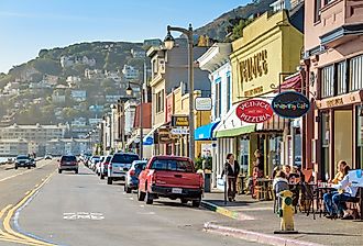 Street view in Sausalito, California. Image credit f11photo via Shutterstock