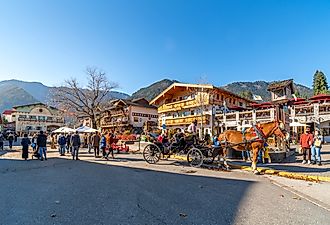 The charming town of Leavenworth, Washington. Image credit Kirk Fisher via Shutterstock.com