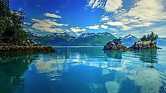 Prince William Sound, Gulf of Alaska.