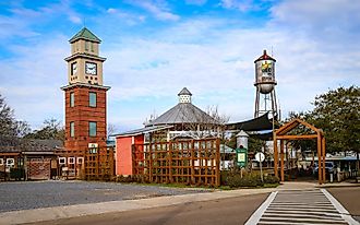 Downtown Covington, Louisiana.