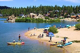 Big Bear Lake, California. Editorial credit: photojohn830 / Shutterstock.com.