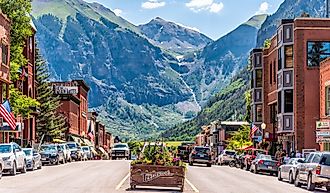 The gorgeous downtown area of Telluride, Colorado. Image credit: Kristi Blokhin / Shutterstock.com.