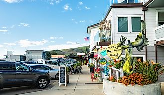 A charming beach town in San Luis Obispo County, CA. Image credit HannaTor via Shutterstock.
