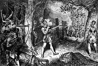 Samuel de Champlain Battles the Iroquois, 1609