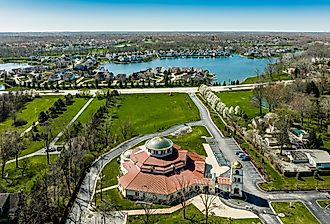 St. George Orthodox Church, Fishers, Indiana. Image credit Ted Alexander Somerville via Shutterstock