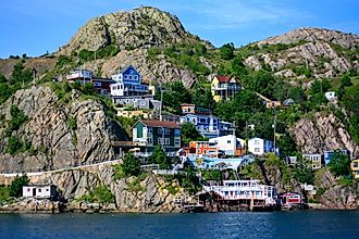 The modern-day Canadian province of Newfoundland was once a British colony. 